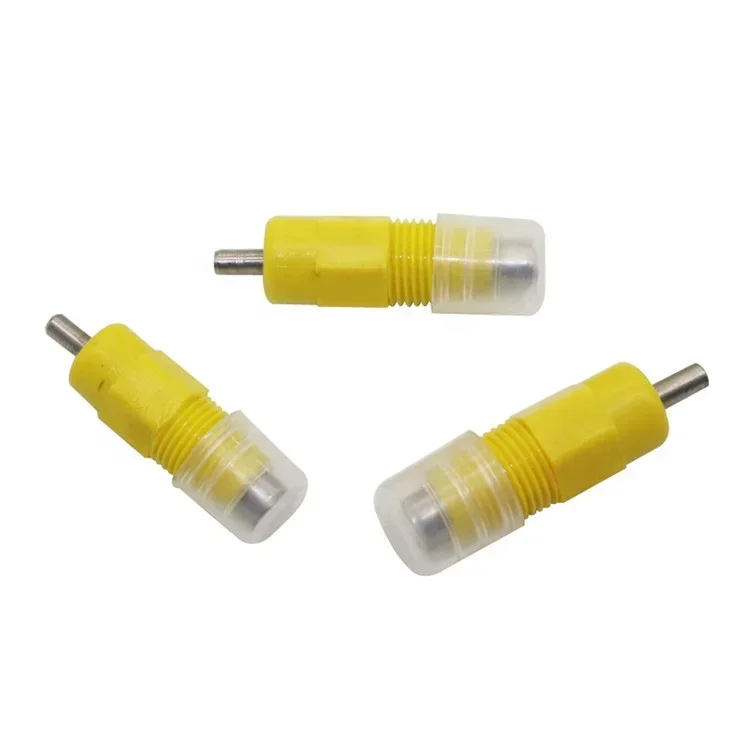 200 PCs ทนทานไก่ดื่มอัตโนมัติหัวนม 10 มม.จุกนมดื่ม Coop Waterer