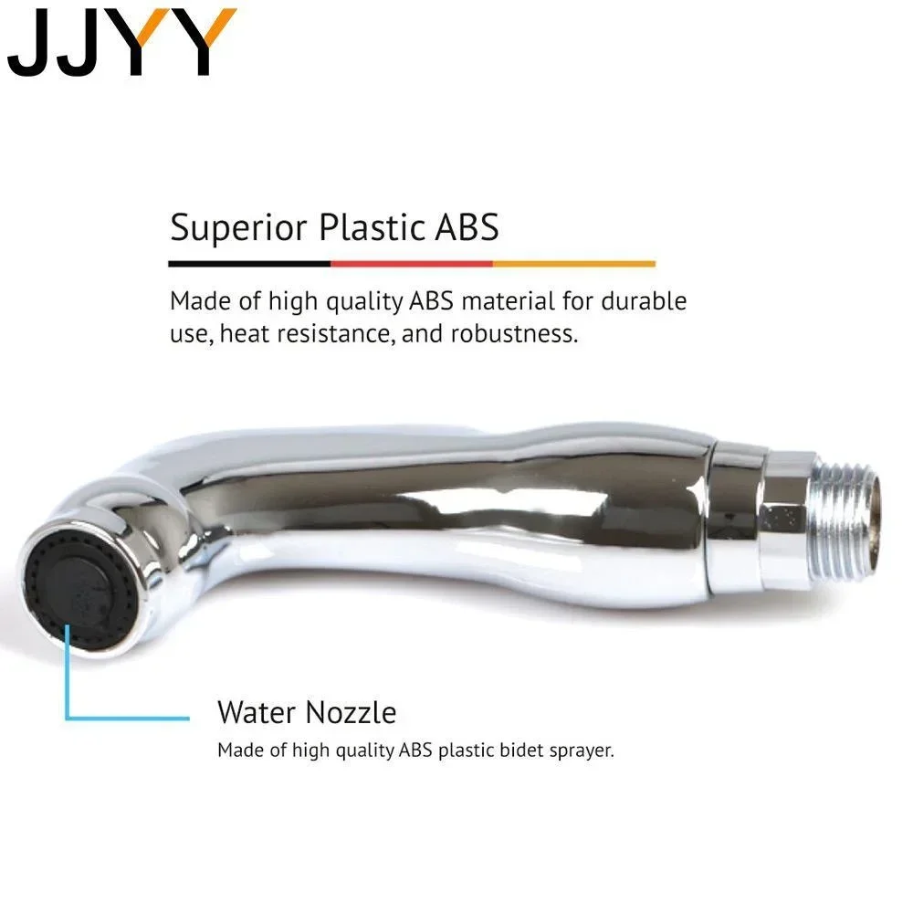 JJYY pressure-free toilet spray gun bathroom washing machine pressurized handheld water spray gun bathtub accessories