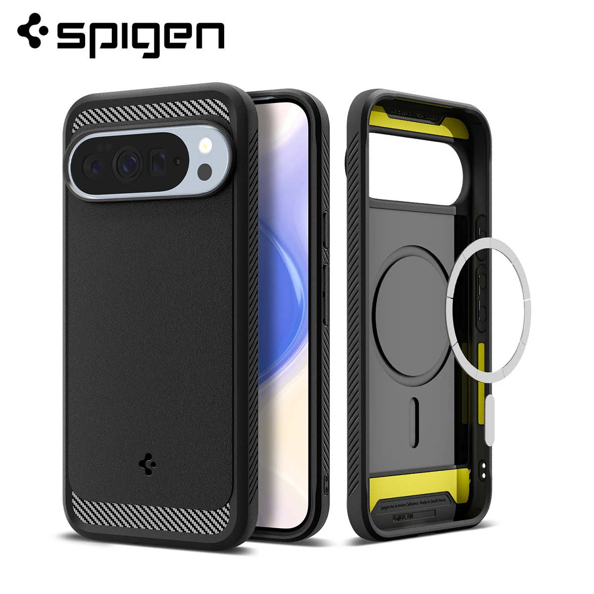 Capa Spigen Rugged Armor MagFit Magsafe para Google Pixel 10 Pro / 10 Pro / 10