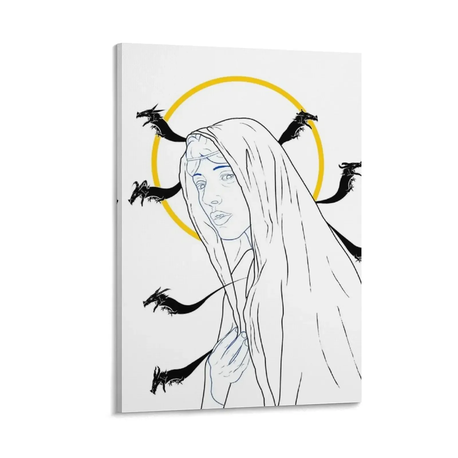 

Seven Devils Canvas Painting photos for living room accessories for home decor Decoration wall living room decoration