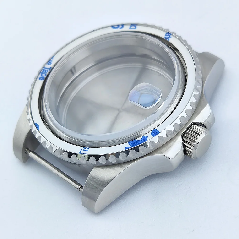 40.5mm Case NH35 Watch Case Stainless Steel Sapphire Glass Case NH35 Bidirectional Rotation Case Suitable For NH35 NH36 Movement