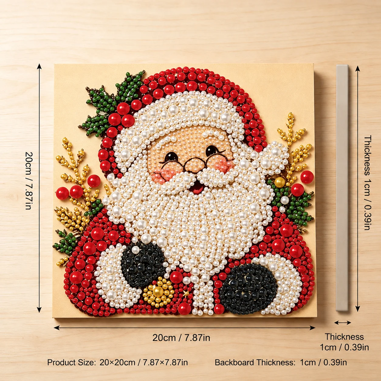 Santa Claus-themed Diamond Pai - Embroidery Painting 评论和价格