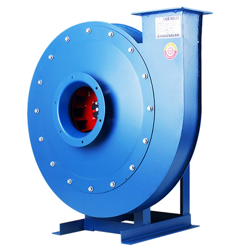 High-Pressure Blowers Centrifugal Ventilation Manufacturer 7.5 KW Induced Draft Blower Fan for  High Pressure Forced Ventilation