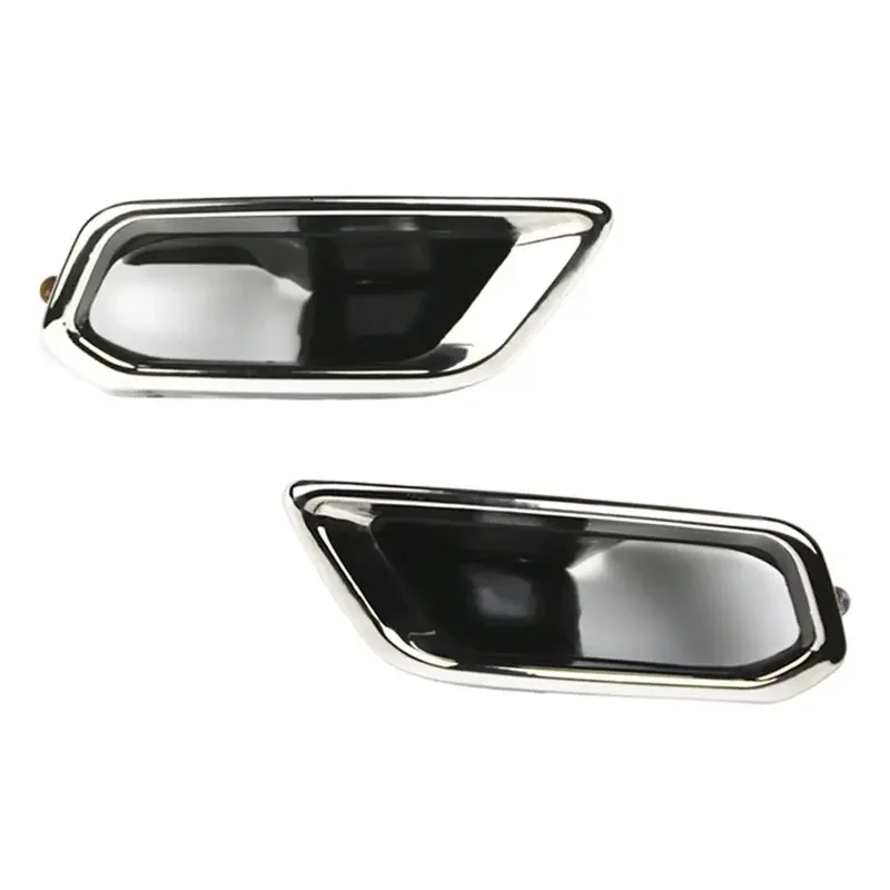 Tail Throat Pipe Cover Trim Car Rear Exhaust Muffler For Honda CRV CR-V 2023-2024 Part Numbers 18320-3B4-H01 18310-3B4-H01