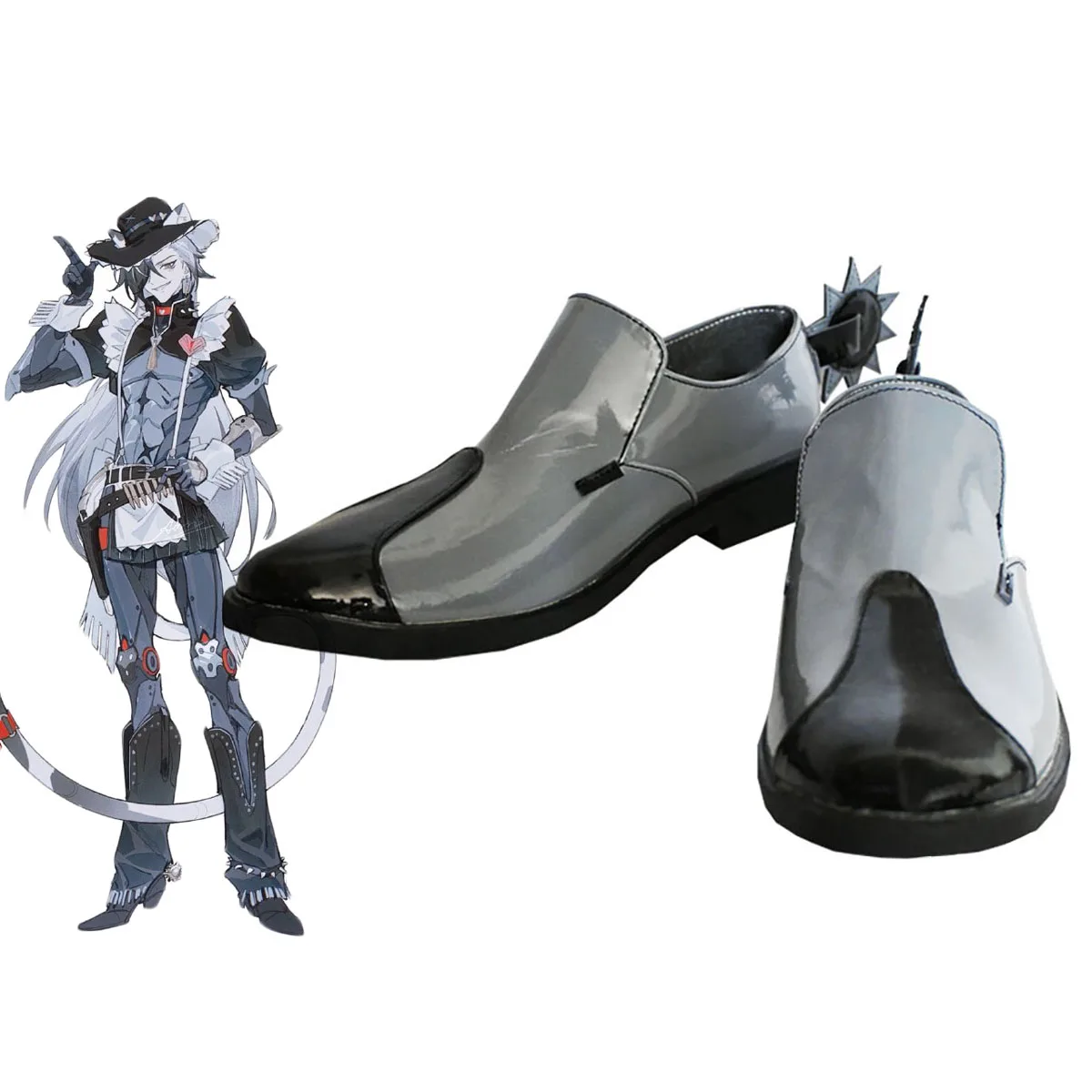 Honkai Star Rail Boothill Cosplay Schuhe Lederstiefel nach Maß jeder Größe