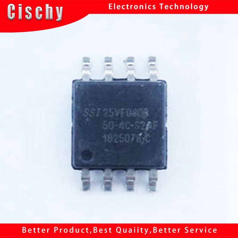 5pcs/lot SST25VF080B SST25VF040B SST25VF032B SST25VF020 SST25VF016B SST25VF010A SST25LF040A SST25LF020A