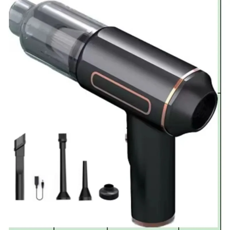 Airo Brush MotorCordless Wireless Handheld Made of ABS Material Large Capacity Mini Portable Car Vacuum Cleaner view 3