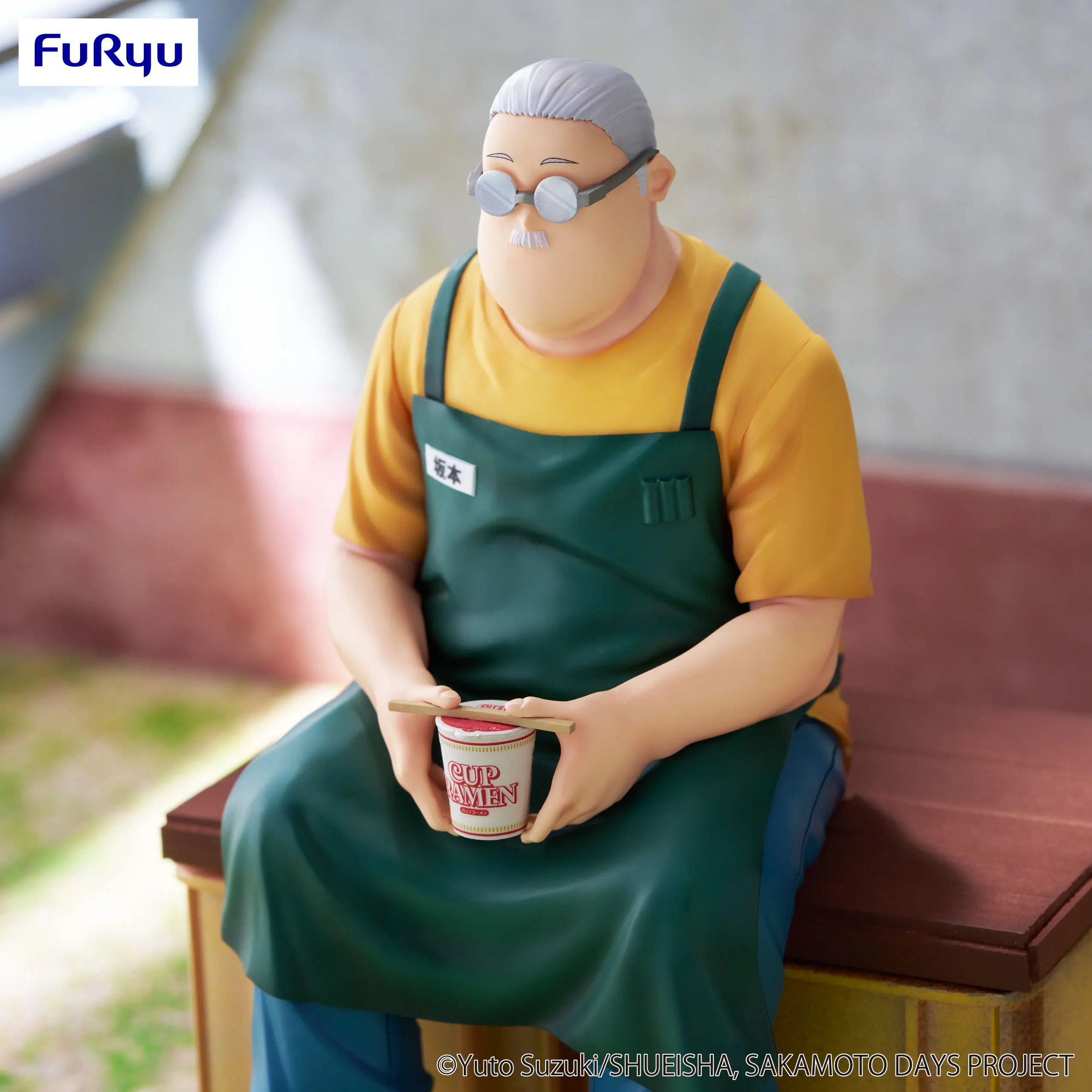 Furyu SAKAMOTO DAY أنيمي القلقاس ساكاموتو المعكرونة سدادة عمل أرقام نموذج تمثال الأصلي Figuarts الديكور جمع #6