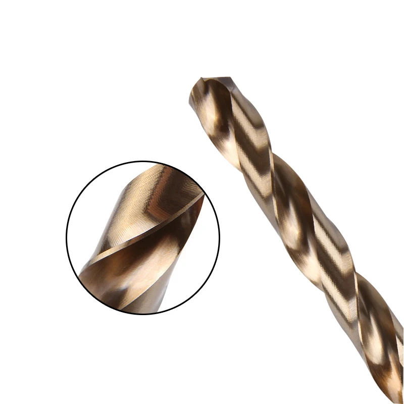 1Pc cobalto HSS-Co 5% punta elicoidale con gambo conico Morse 12-60mm M35 strumento per fori di perforazione in acciaio ad alta velocità per metallo in acciaio inossidabile