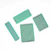 4pcs 5x7 4x6 3x7 2x8 cm 5*7 4*6 3*7 2*8 double Side Copper prototype pcb Universal Board Cave plate Circuit board 3