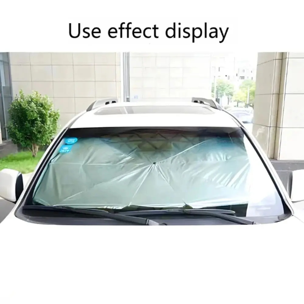 

Retractable Car Parasol Thermal Insulation Folding Sunshade Interior Protection Portable Car Sun Shade Windshield Protection