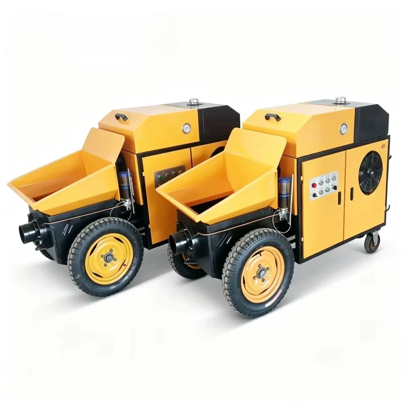 Trailer Mounted Concrete Pump Machine for Building Road Construction Infrastructure Equipment