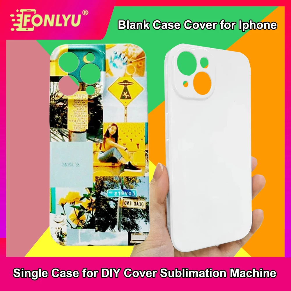 

FONLYU 10pcs Single Cases for Sublimation Machine DIY Protector Single Covers for iPhone 17 15 14 13 12 11 X XS XR X 8 7 Series