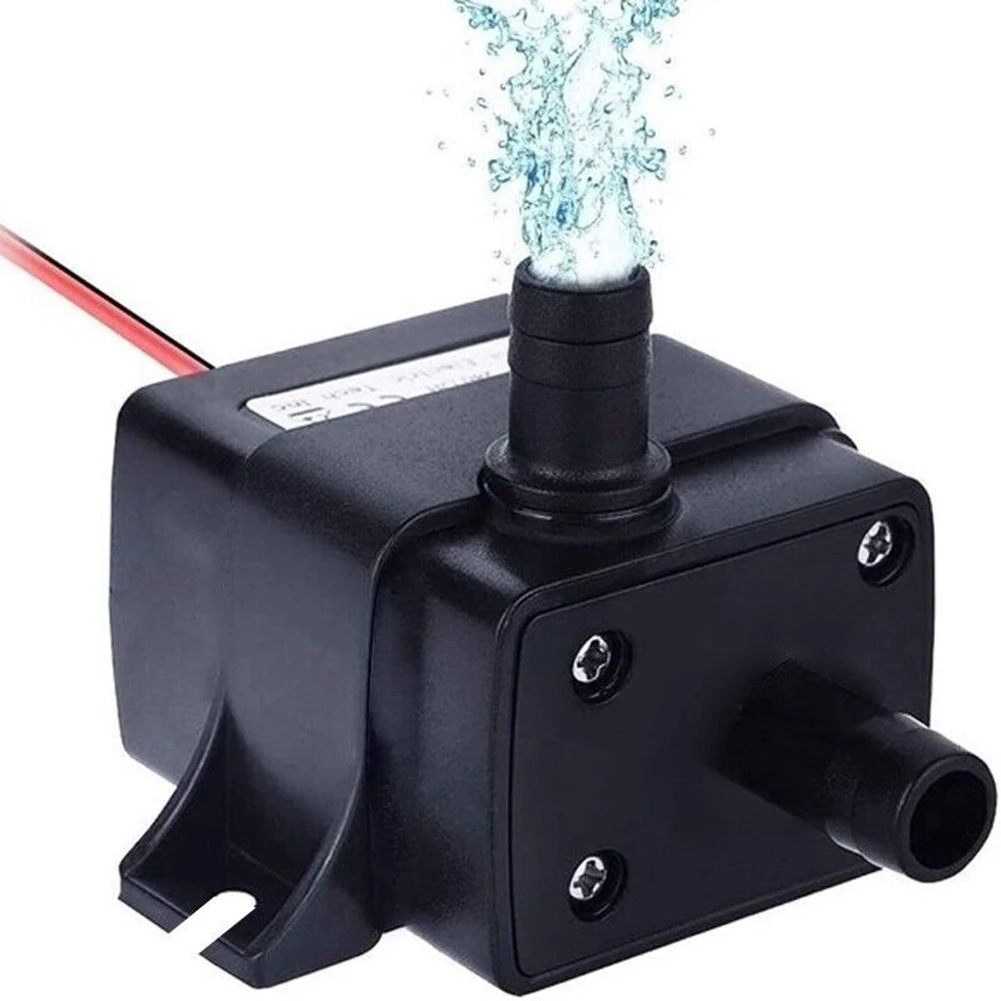 Compact 12V Submersible Water Pump for Aquariums Garden Fountains and Ponds Designed for Both Fresh and Salt Water Use