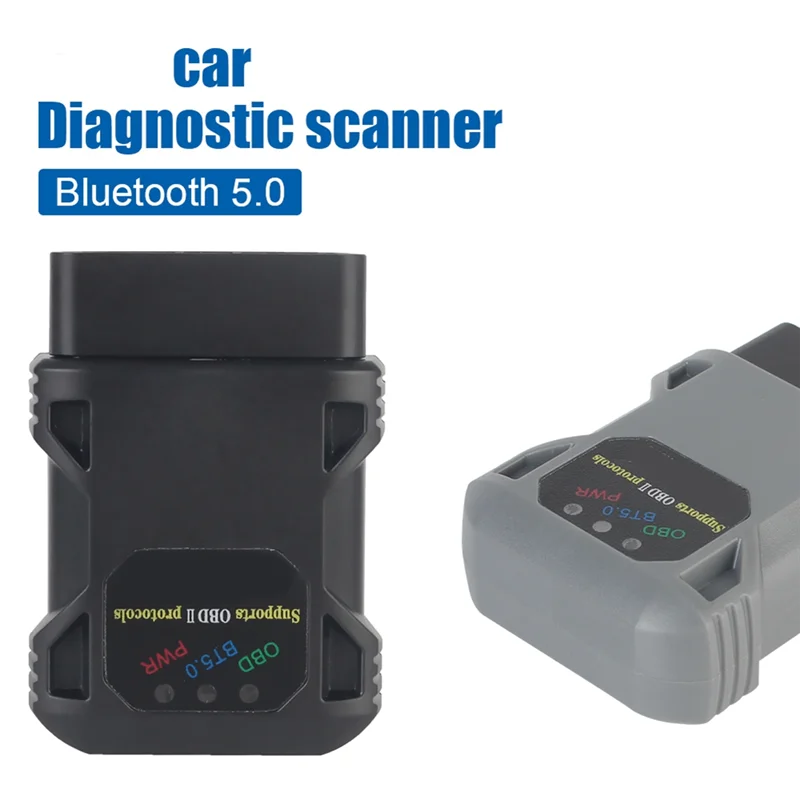 【NEWLY】MINI Bluetooth ELM327 V011 For Windows IOS And Android Compatible Automotive Detector Bluetooth 5.0 Support System Black