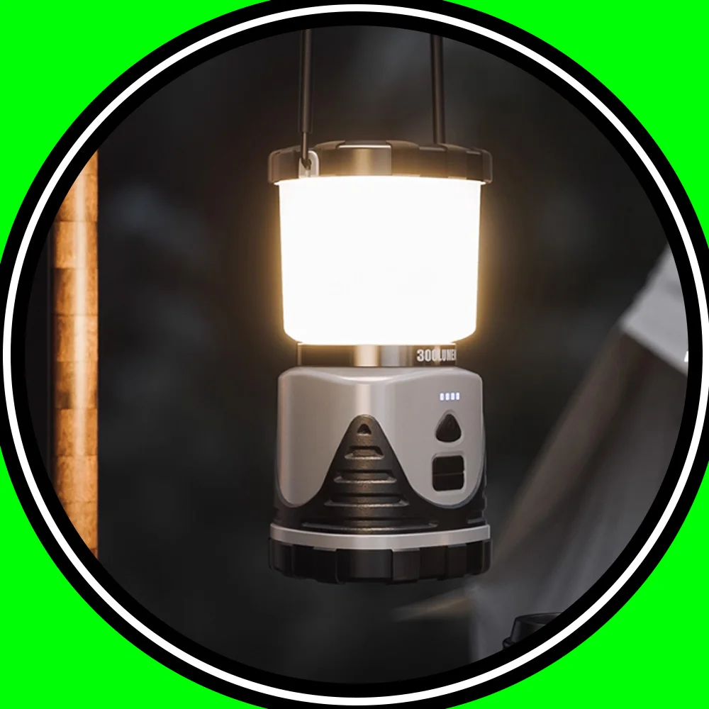 

LEM E83/E93 Лампа для кемпинга USB Перезаряжаемая лампа для кемпинга Портативная непромокаемая уличная лампа 5400 мАч/6800 мАч 300 лм Фонарь