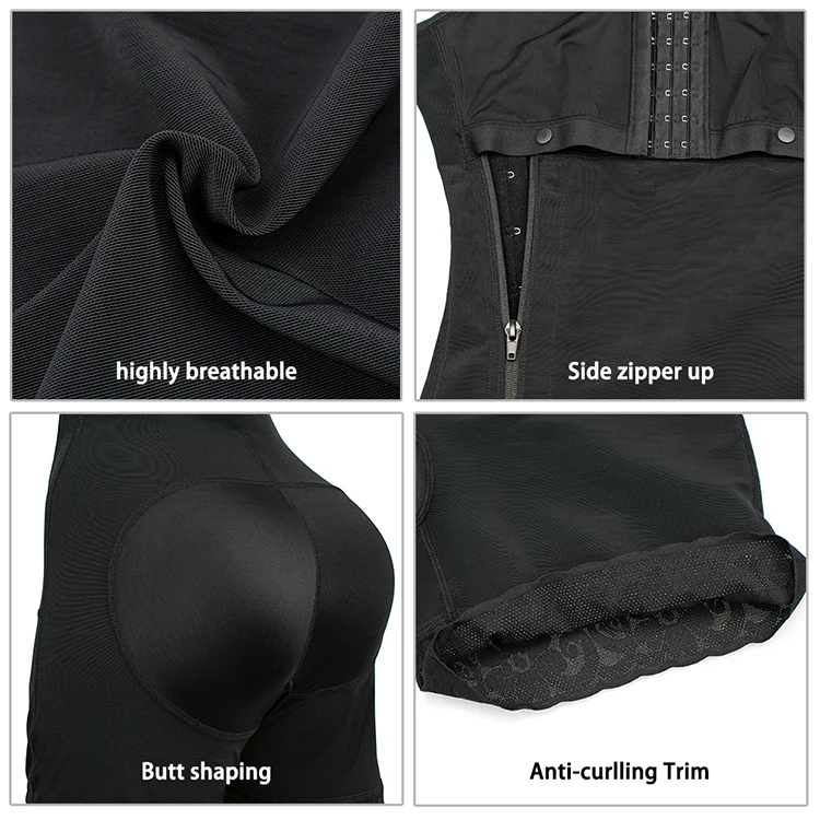 Body Shaper Faja Body corsé Top Bustier fajas colombianas originales modelado posparto adelgazante Shapewear ropa interior de mujer