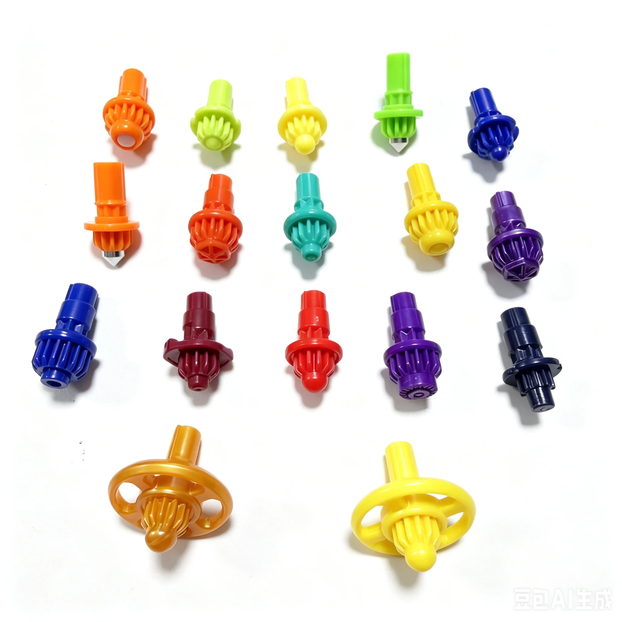 Takara Tomy 17 Stück/Packung Bits für BX UX CX Spinning Tops Kampfspielzeug Anime Toupie