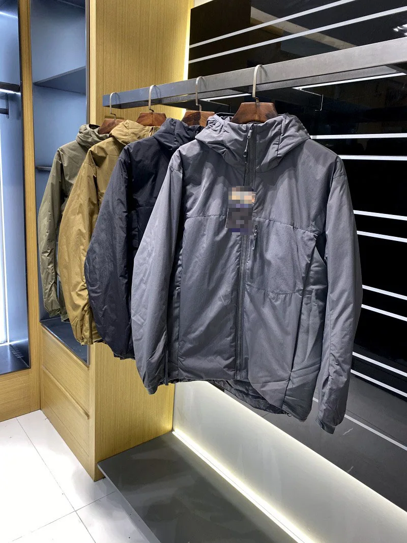 겨울 신상품 남성용 고급 아웃도어 코튼 재킷 따뜻함의 왕 버전 루즈핏 롱 슬리브 지퍼 장식 폴리에스터...