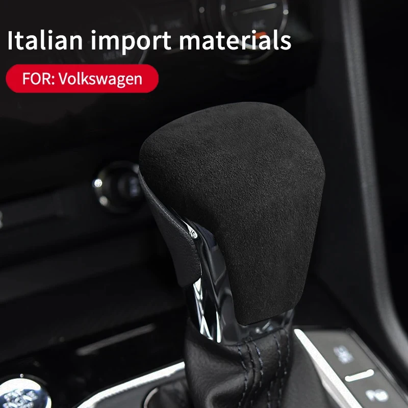 Крышка для автомобиля, ручка переключения передач, Alcan, тара, замшевые ошейники для ручных тормозов, товар для Volkswagen VW Teramont X Tiguan X L Phideon Viloran