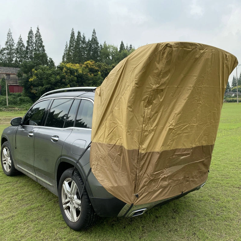 Tent for Car Trunk Sunshade Rainproof Rear Tent Simple Motorhome For Self-driving Tour Barbecue Camping Hiking Tent