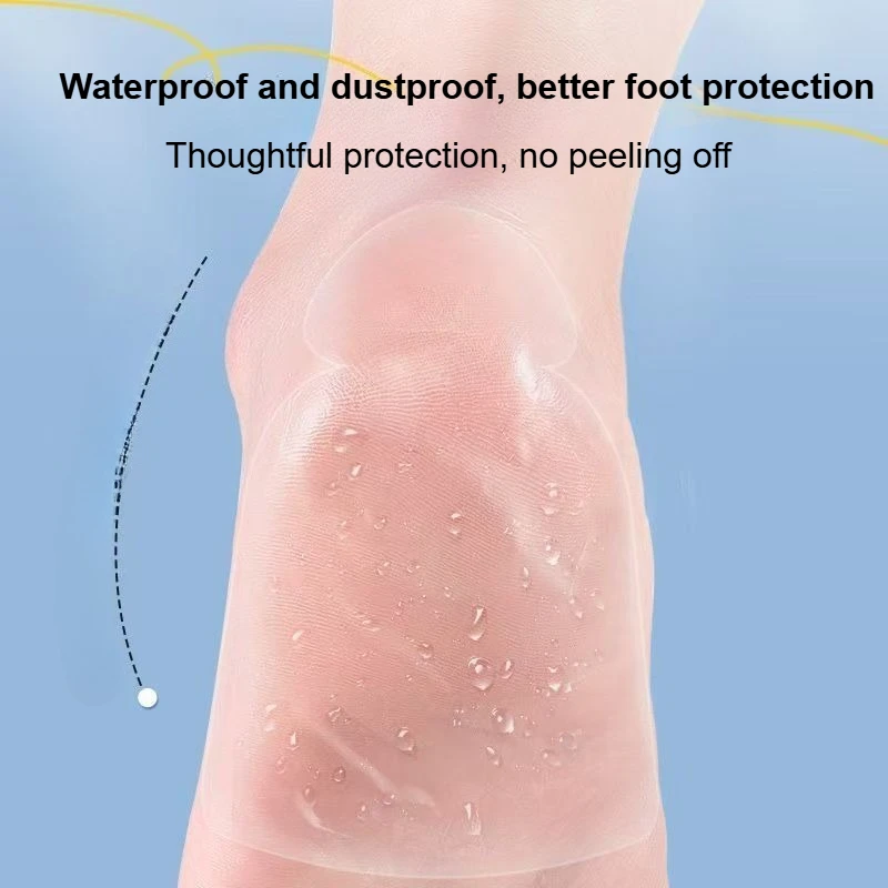 PU Heel Protector Waterproof Anti Blister Shoe Inserts Dry Skin Patch Invisible Foot Care Sticker High Heels Gentle Effect Ultra
