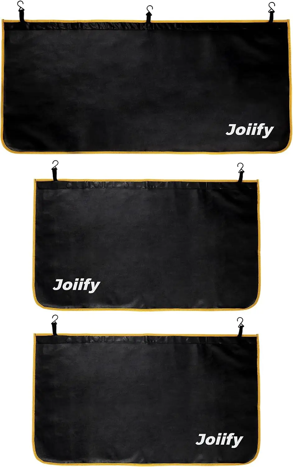 

Набор из 3 защитных крыльев автомобиля с 25 магнитами и крючками, кожа из микрофибры, водонепроницаемый — средний размер