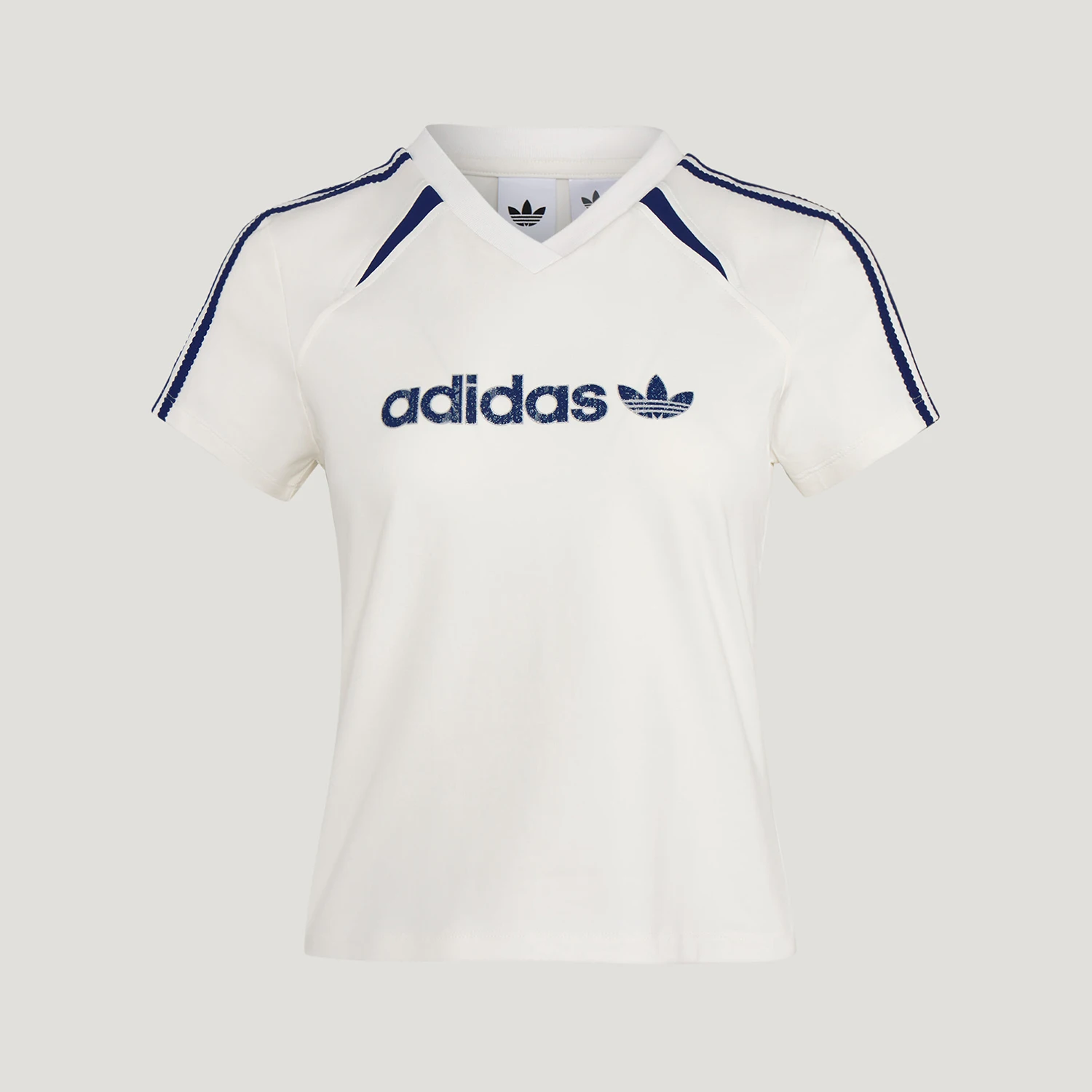 adidas-genuine-clover-blktwt-shirt-new-women's-short-sleeved-t-shirt-ku4763