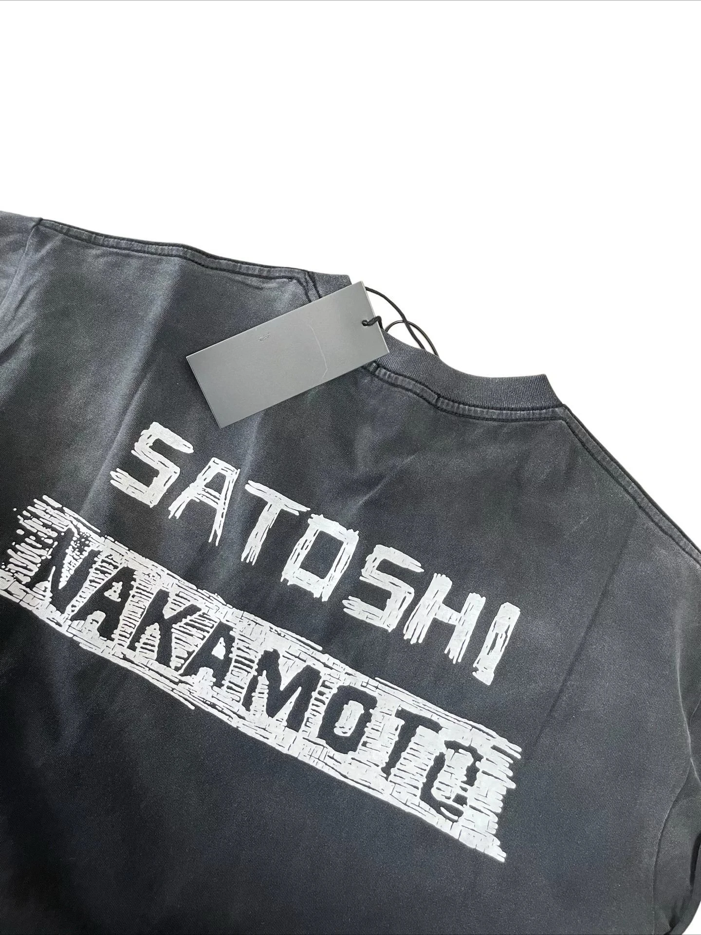 SATOSHI Locomotive Wind Washing Old-fashioned Kanye West Tank Tops outdoor Hip hop Splashing Ink Destroys Vest for Men Cloting