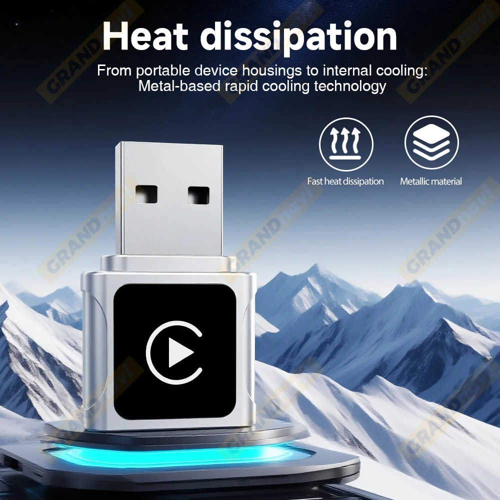 جديد لاسلكي CarPlay أندرويد محول السيارات السلكية إلى اللاسلكية 2 في 1 سيارة صغيرة Ai صندوق لأودي تويوتا VW بيجو التوصيل والشاحب #6