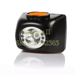 Lampada frontale Cordless 3W Cree Led, lampada con cappuccio di sicurezza Display LCD a batteria agli ioni di litio per campeggio, miniere, caccia ed escursionismo