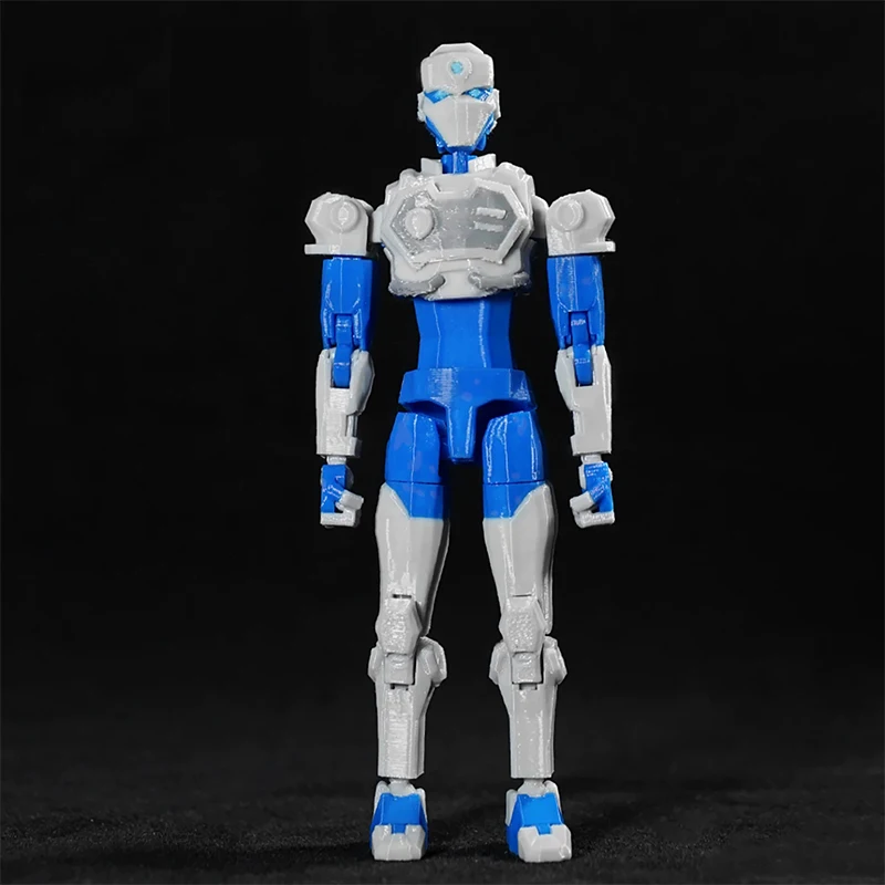 3D Printed Dummy 13 Invincible Boy Titan Model Multi-jointed Movable Action Figure Desktop Ornament Animation Model For Kids Fan image 3