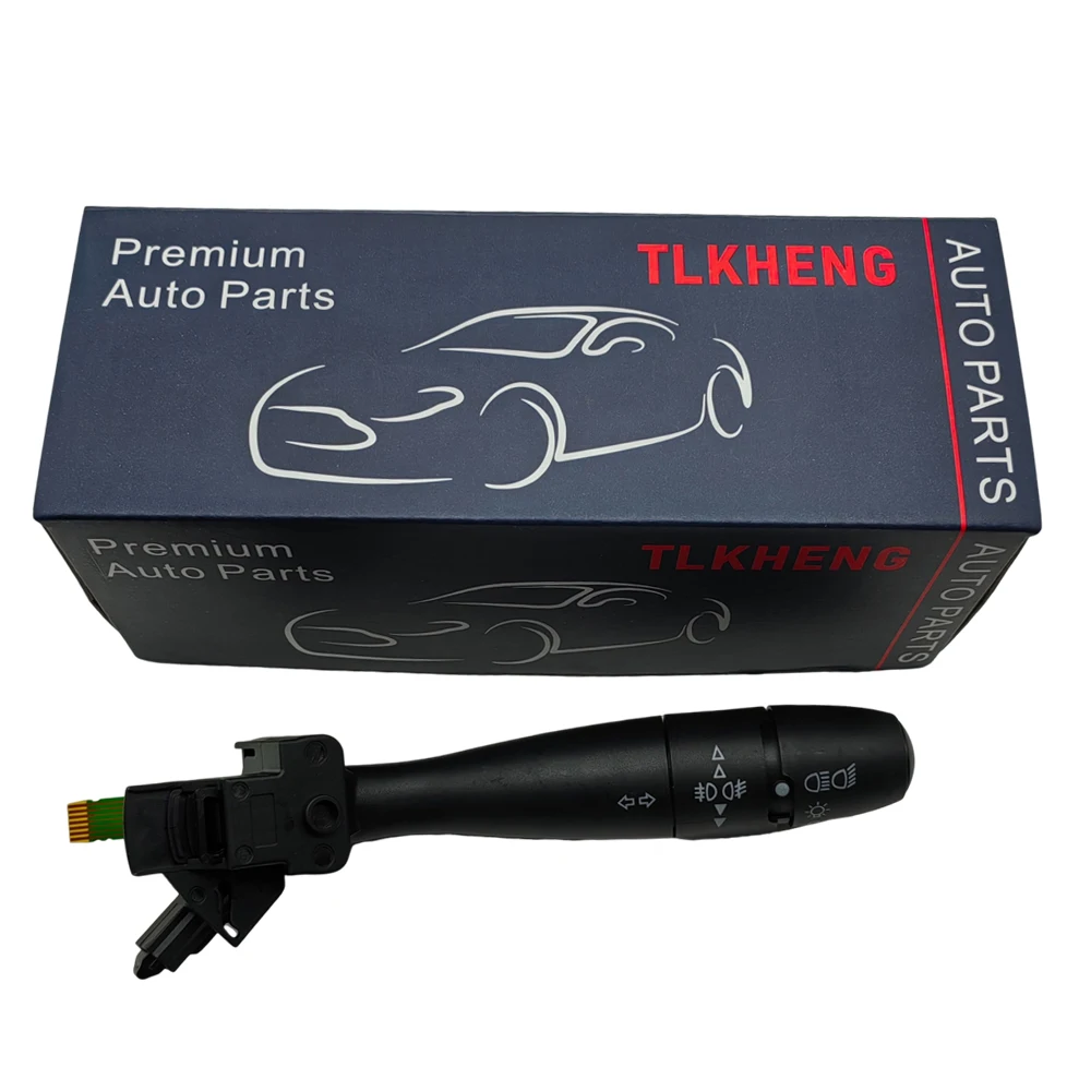 Headlight Indicator Light Turn Signal Control Switch Lever 96595087XT For Peugeot 206 207 Citroen C2 C3
