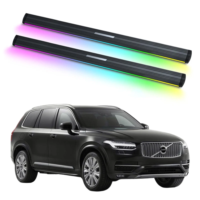 

Automatic Electric Power Side Step Running Board Neon Led Light For Volvo XC90 2015-2023