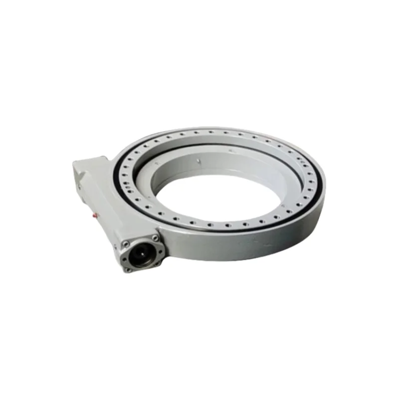 

Single-Axis Solar Rotary Drive with Closed Shell Worm Gear Slewing Bearings for SE12 Solar Panels