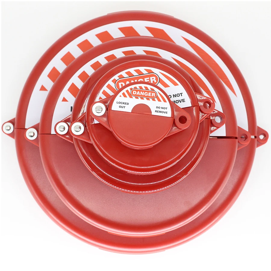 Standard Gate Valve Safety Lockout Industrial valve locksgas tank liquefied gas cylinder handwheel valve safety lockout cover