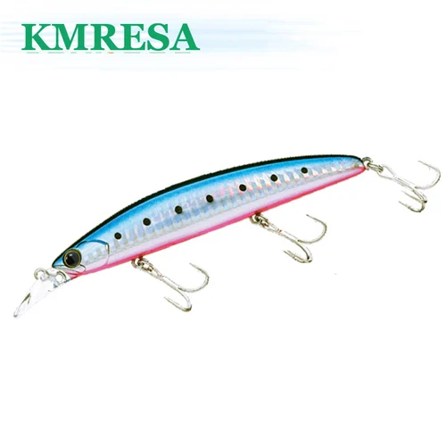 Señuelo de pececillo de 110mm y 19g, cebo Artificial duro profesional de fundición larga para agua de mar, Wobblers flotantes, novedad