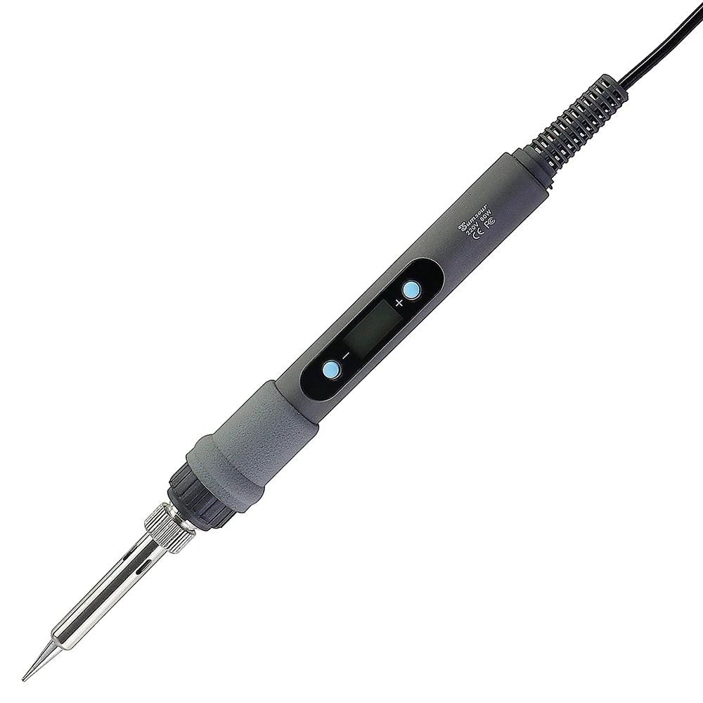 80W Soldering Iron Adjustable Temperature 110V 220V Digital Display Electric Welding Solder Rework Heat Pencil Tips Repair Tools