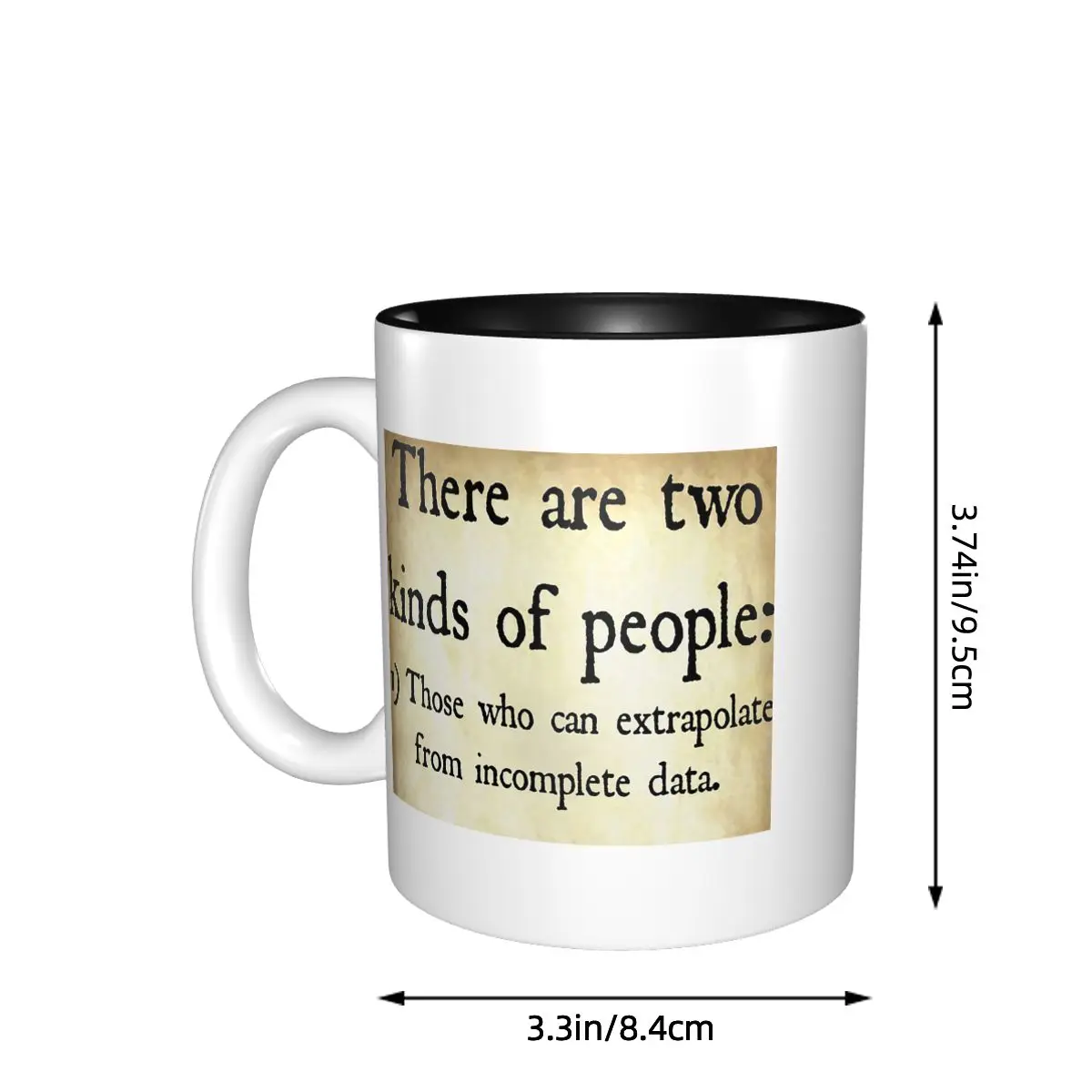 Funny Nerdy There Are Two Kinds Of People Mug Funny Ceramic Coffee Cups Tea Mugs Milk Cup Drinkware Gift for Woman Man