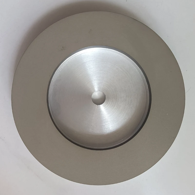 Diamant-Schleifscheibe 150mm 6"x13mm Loch zum Schleifen von Stahlmessern, Scheren, Elektroscheren, Keramik und Edelsteinen Polierscheibe – Detail 2
