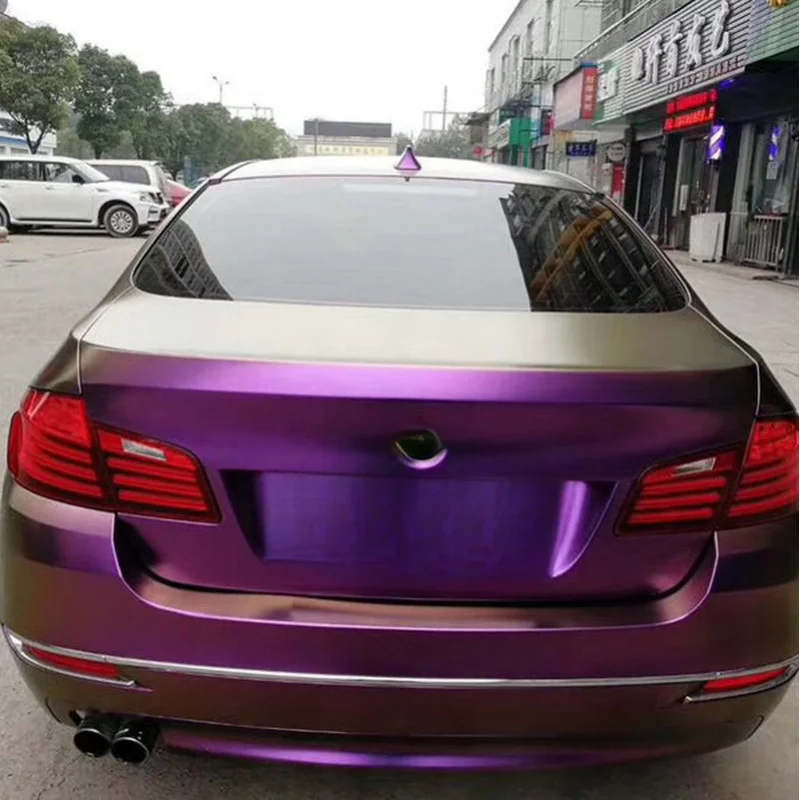 Multi-color options: electro-optical ultra-matte purple Purple Allure Gold Dream Chameleon Vehicle Color Change