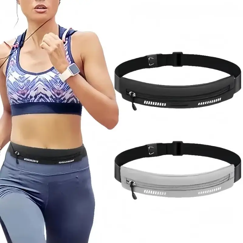 Running Waist Bag Lightweight Waterproof Anti-theft Adjustable Strap for Jogging Travel Outdoor Activities