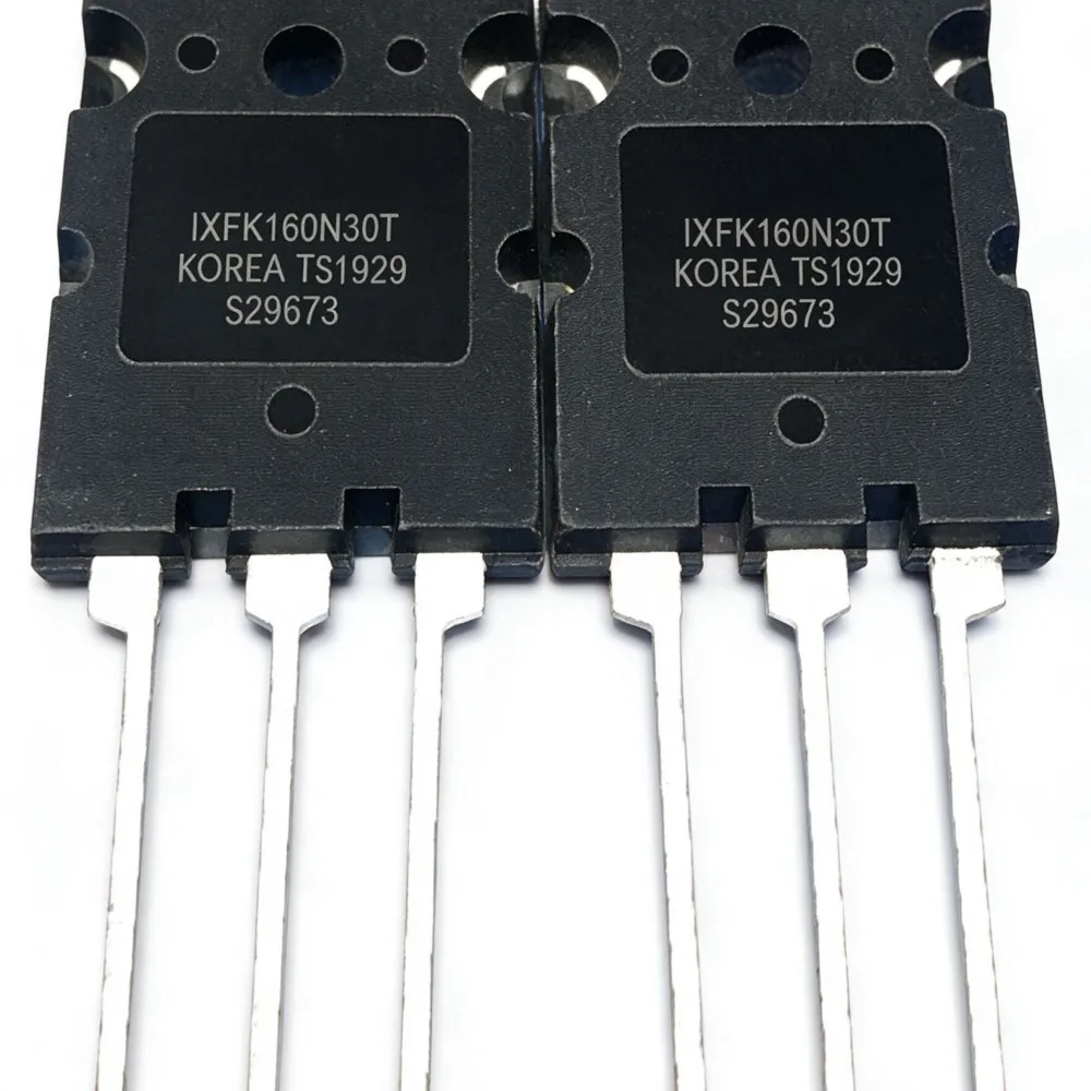 5PCS IXFK160N30T 160A 300V IXFK24N100 1000V 24A IXFB90N85X 90A 850V 2SC3998 C3998 800V 25A APT5014R 500V 37A 2SA1943 -230V -15A