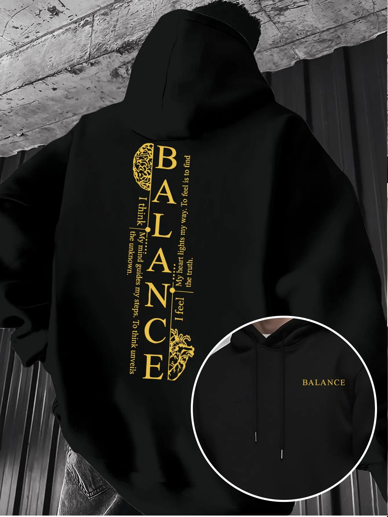 Moletom Masculino de Lã com Estampa de Letras, Quente para o Inverno, Roupa Esportiva, Moletom Casual Solto para Treino, Blusa Pulôver