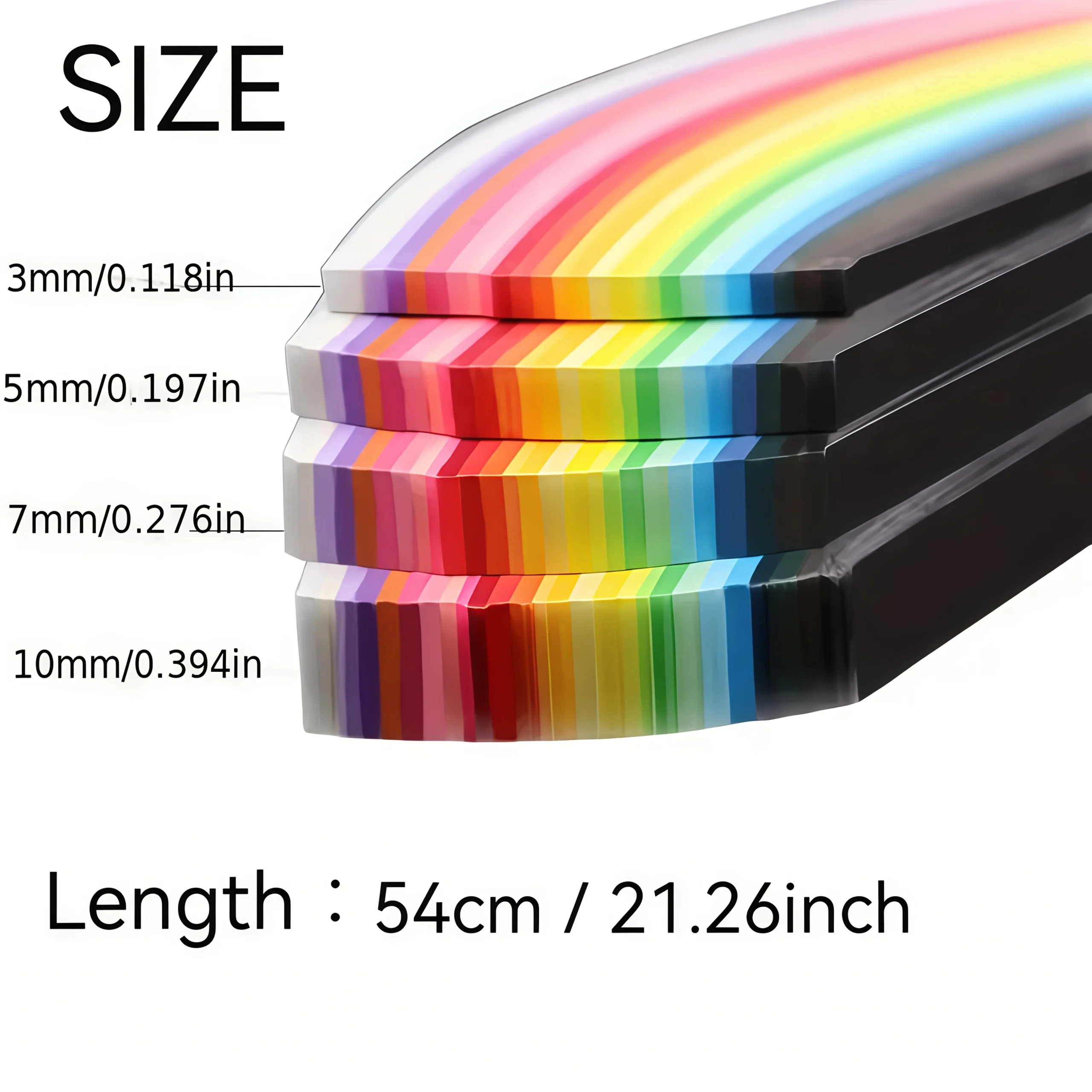 แผ่นกระดาษ 36 สีสําหรับงานศิลป - Quilling Paper Strips บทวิจารณ์และราคา