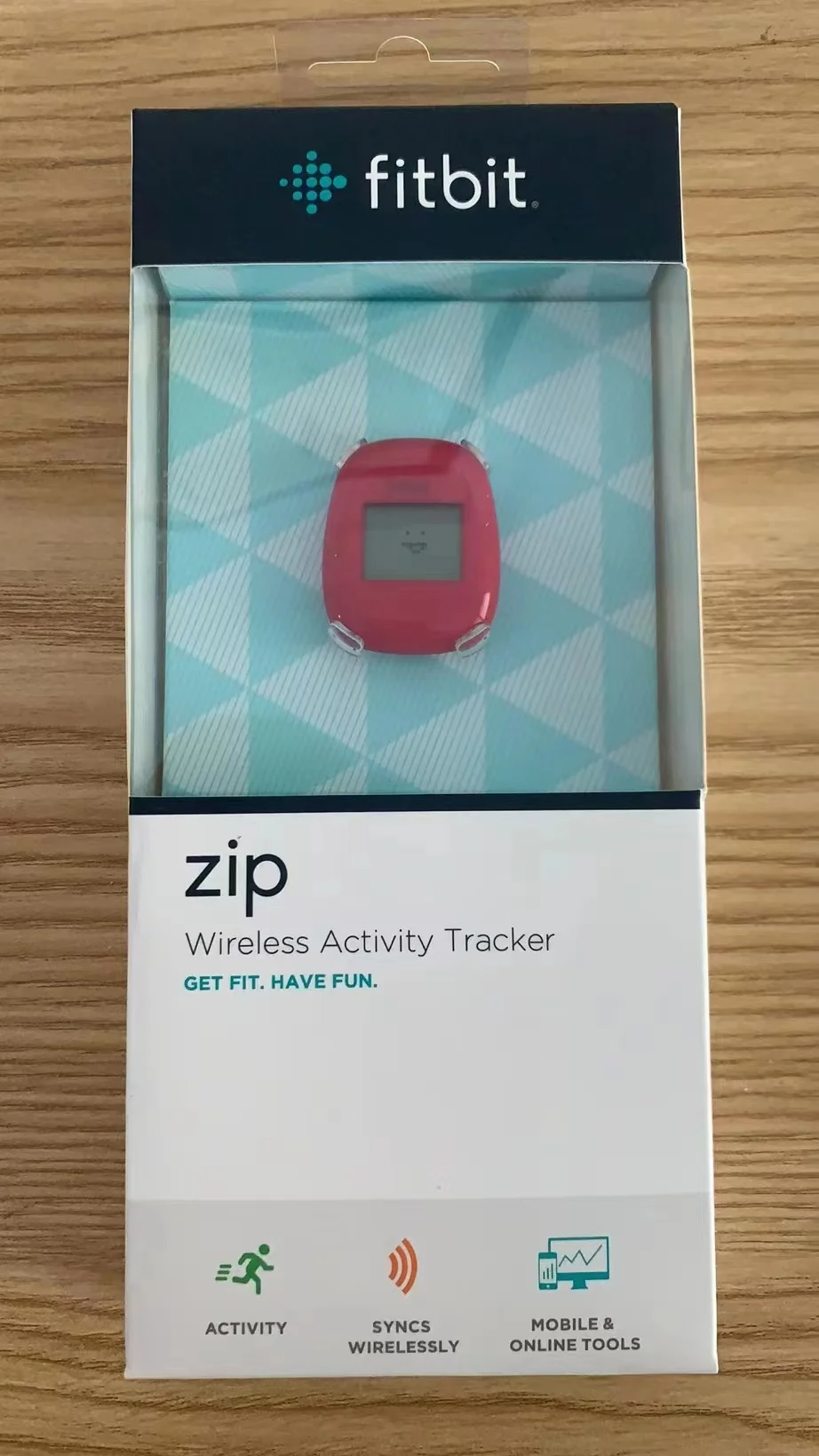 Inteligente sem fio atividade Tracker Set, Fitbit Zip conjunto completo, Novo