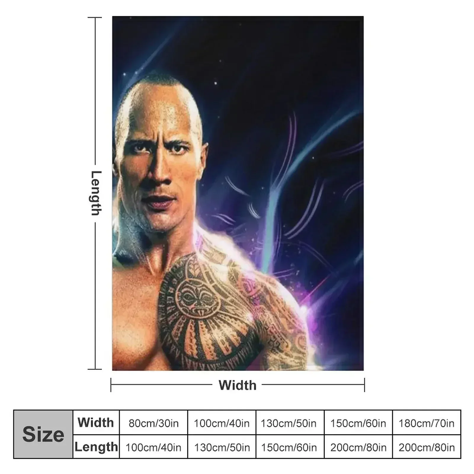 dwayne johnson Throw Blanket Flannels Cute Plaid heavy to sleep Soft Plaid Sofa Quilt Blankets For Sofas Blankets