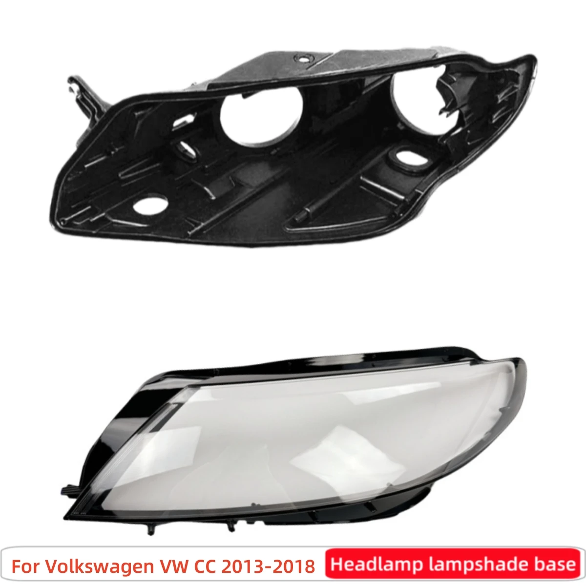 For Volkswagen VW CC 2013 2014 2015 2016 2017 2018 Articles Cars Base Head Lamp Shell Headlight Accessories Headlamp Cover Lens