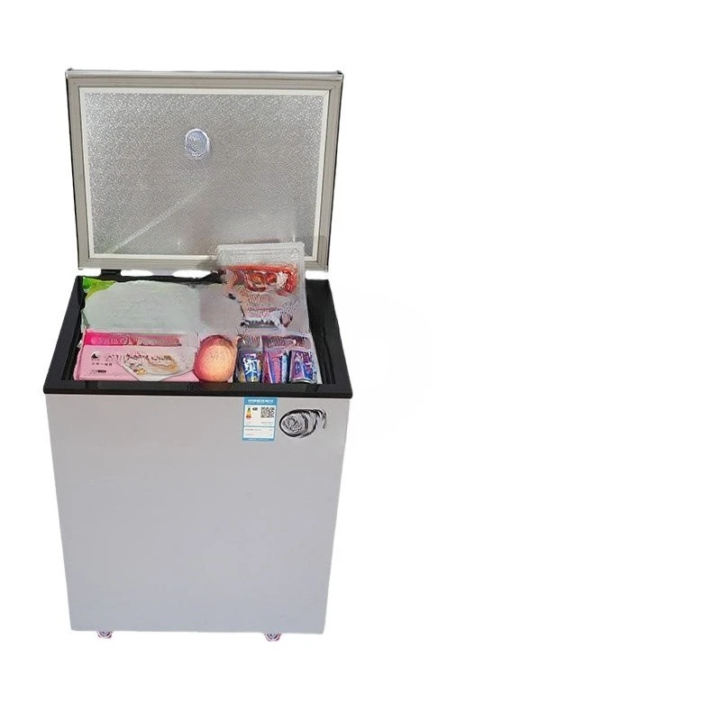

Small freezer household freezing small energy-saving rental dormitory horizontal refrigeration car refrigerator