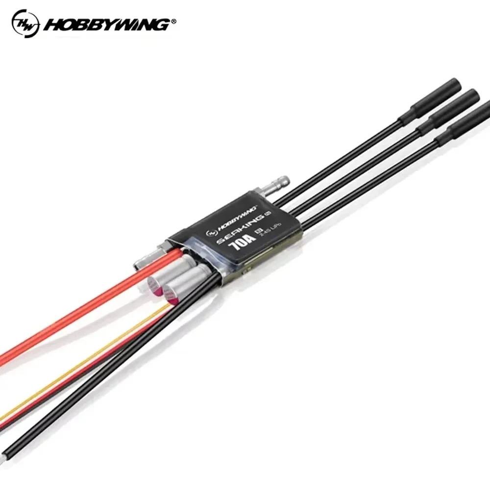 

Hobbywing Seaking Pro 70A G2 Sensorless Brushless ESC 2-4S Mini Mono/Mini ECO/Mini Hydro competition for RC Boat